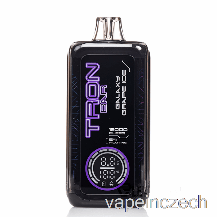 Tron Bar 12k Jednorázová Galaxy Grape Ice Vape Bez Nikotinu